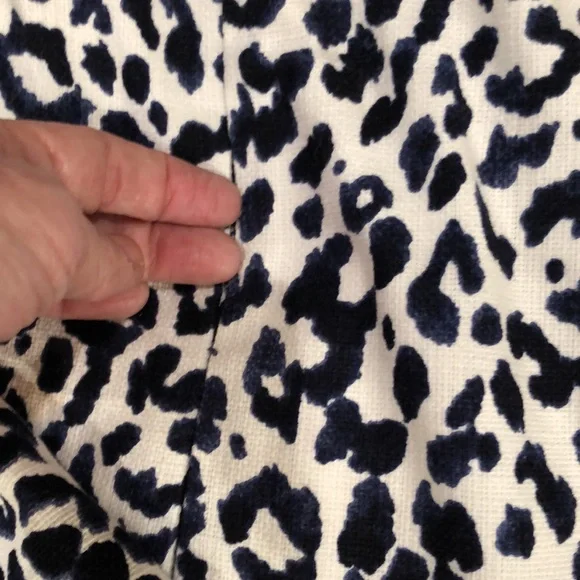 J. Crew leopard print zip front jacket - Picture 5 of 8